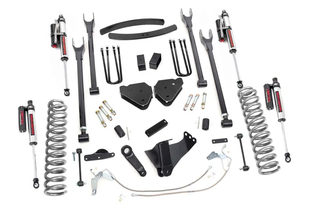 Special Discount Rough Country 6 in. Lift Kit, 4 Link, Vertex for Ford F-250/350 Super Duty 14-18 - 58850