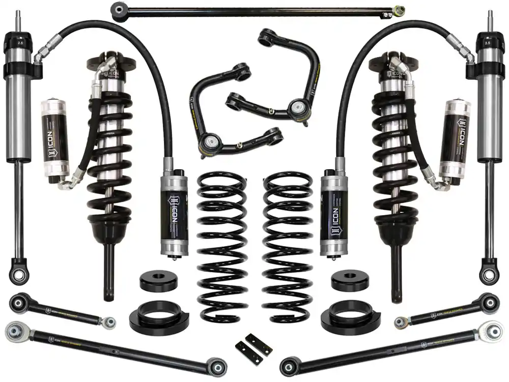 ICON Lexus GX470 0-3.5" Stage 7 Suspension System, Tubular - K53177T Crafted