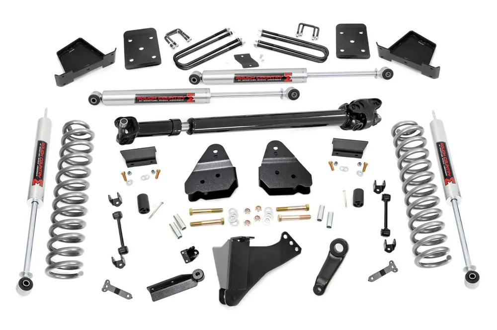 Price Drop Rough Country 6 in. Lift Kit, OVLD, D/S, M1 for Ford Super Duty 17-22 - 50341