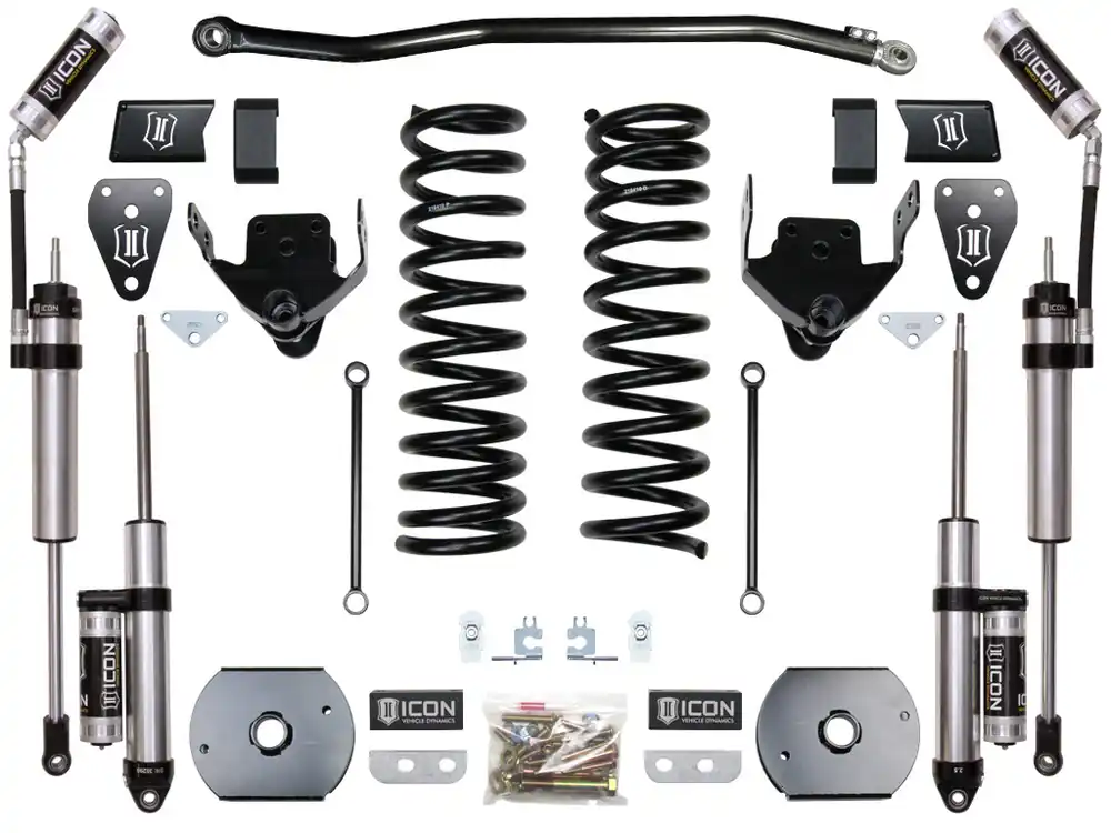 Professional Grade ICON Ram 2500 4wd 4.5" Stage 2 Suspension System, Air Ride - K214522A