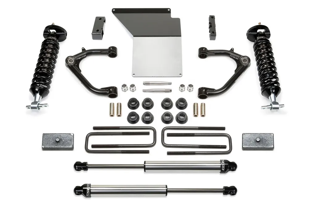 Fabtech Uniball UCA System, 3 in. Lift w/ Dirt Logic 2.5 2.25 For 07-18 GM C/K1500 P/U. - K1063DL Save Now