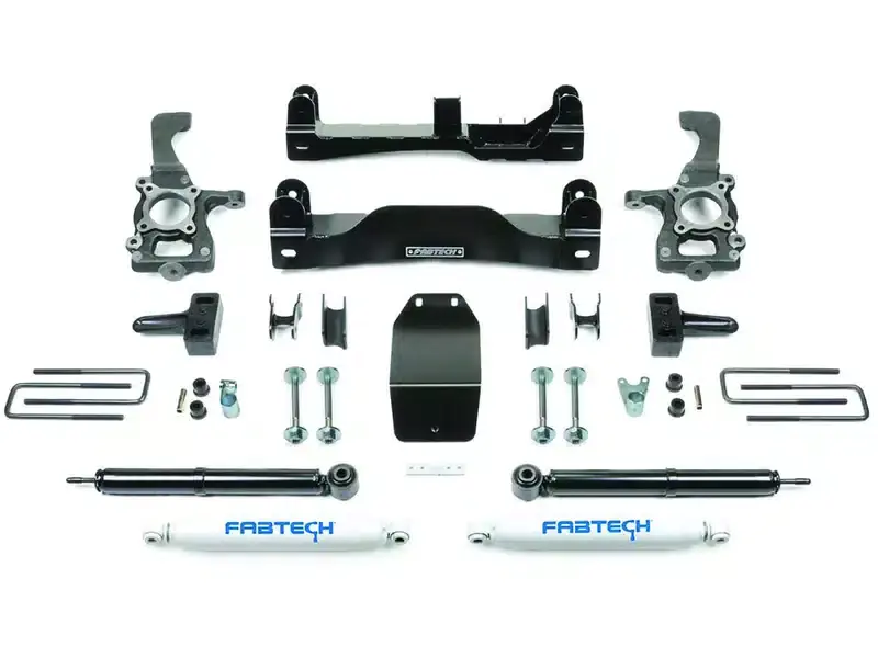 Brand New Fabtech 4" Lift Kit K2183 | RealTruck