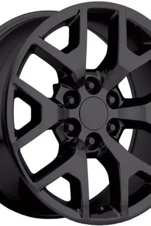 Luxury Factory Reproductions Gloss Black FR 44 Wheel 44090276502 | RealTruck