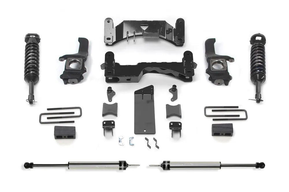 Best Seller Fabtech Perormance Lift System, 6 in. Lift w/ Dirt Logic 2.5 Coilover and Remote Reservoir Dirt Logic For 16-21 Toyota Tundra 2WD/4WD. - K7055DL