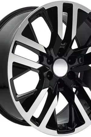 Reduced Price Factory Reproductions Machined Gloss Black FR 96 Wheel 96410316507 | RealTruck