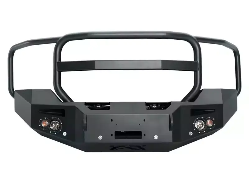 Factory Price Fab Fours Premium Grille Guard Front Bumper FF17-H4350-1 | RealTruck