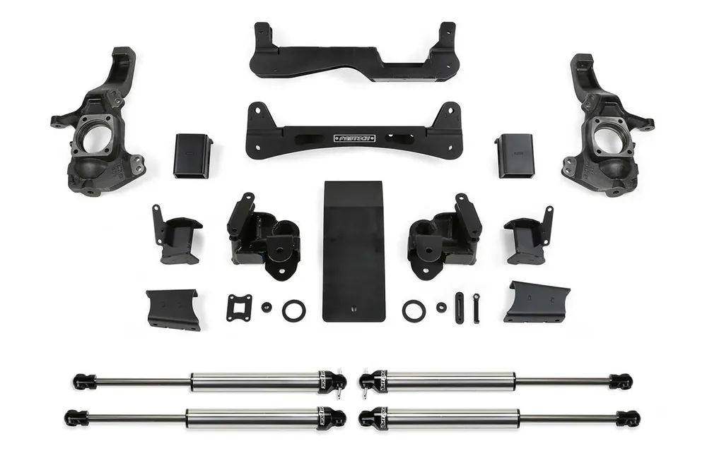 Buy Today Fabtech RTS System, 6 in. Lift w/ Dirt Logic Shocks For 20-21 GM 3500Hd 4WD. - K1161DL