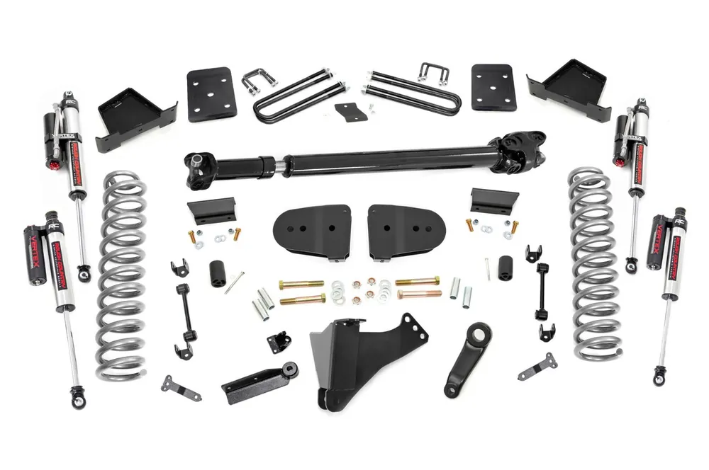 Rough Country 6 Inch Lift Kit - Diesel - FR D/S - Vertex - Ford F-250/F-350 Super Duty (2023) - 43751 Secure Checkout