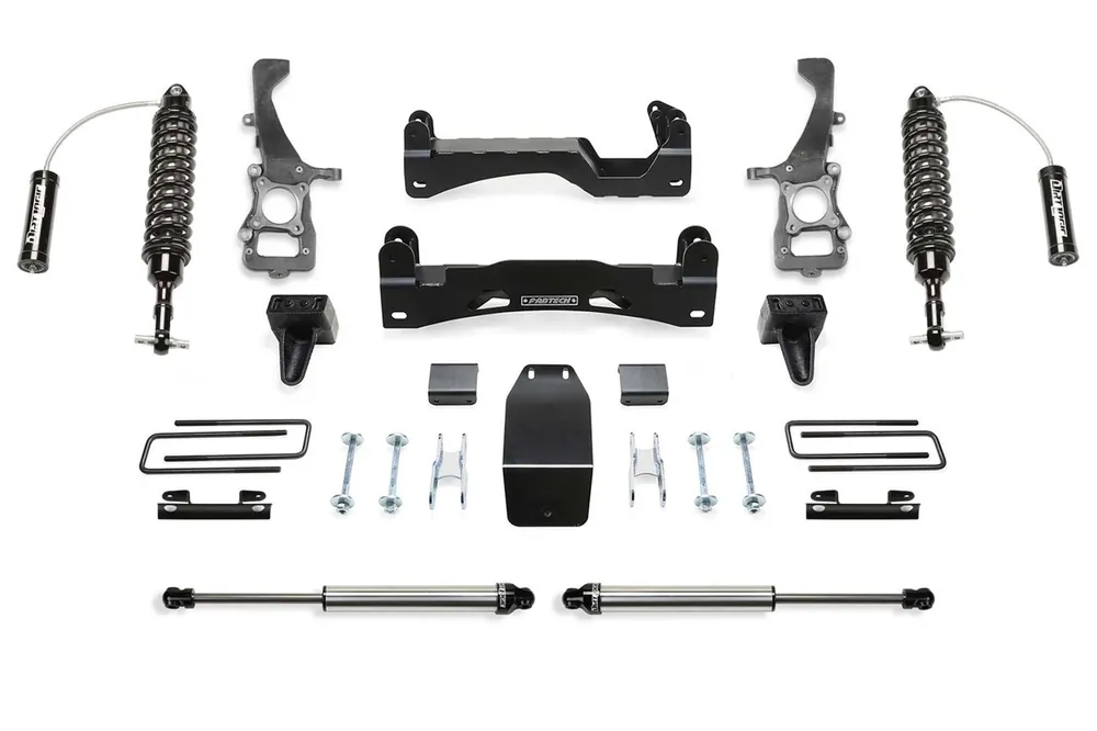 Fabtech Perormance Lift System, 6 in. Lift w/ Dirt Logic 2.5 Coilover Resi and Remote Reservoir Dirt Logic For 21-22 Ford F150 4WD. - K2373DL One Day Deal