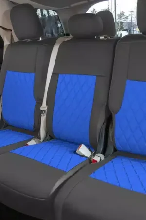 Factory Price FH Group Neoprene Custom Fit Seat Covers CM5017BLUE-2ND-RT | RealTruck