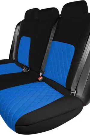 FH Group Neoprene Custom Fit Seat Covers CM5032BLUE-REAR-RT | RealTruck Last Chance