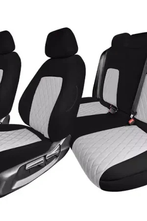 Shop Now FH Group Neoprene Custom Fit Seat Covers CM5032GRAY-FULL-RT | RealTruck
