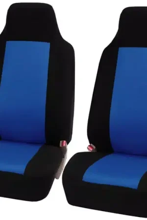 Buy Online FH Group Classic Cloth Seat Covers FB102102BLUE-RT | RealTruck