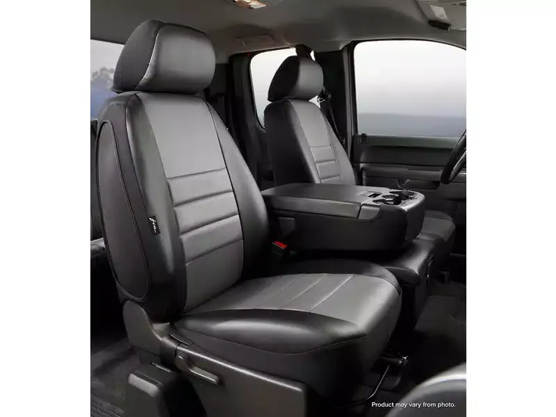 Seasonal Sale Fia Leather Lite Custom Seat Covers SL67-23 GRAY | RealTruck