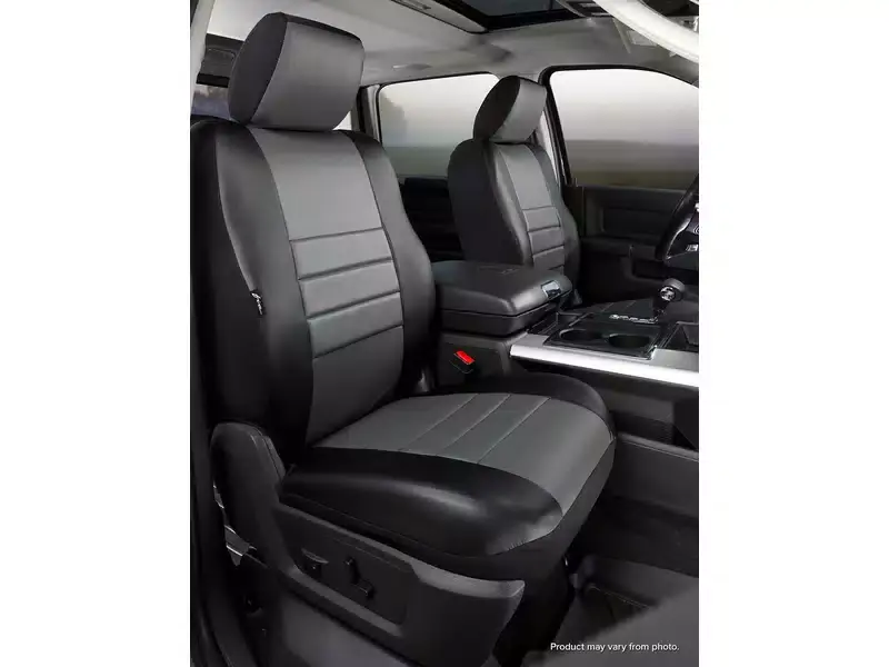 Fia Leather Lite Custom Seat Covers SL67-71 GRAY | RealTruck While Supplies Last