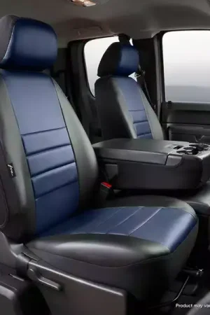 Best Seller Fia Leather Lite Custom Seat Covers SL69-12 BLUE | RealTruck