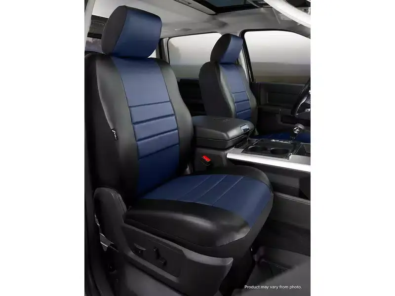 Fia Leather Lite Seat Covers SL69-80 BLUE | RealTruck Last Chance