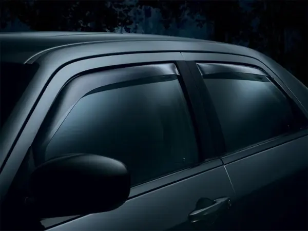 Best Seller WeatherTech 07+ Jeep Compass Front and Rear Side Window Deflectors - Dark Smoke