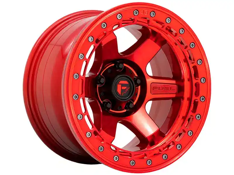 Fuel Red Block Beadlock Wheel D12317908445 | RealTruck Hassle-Free Returns
