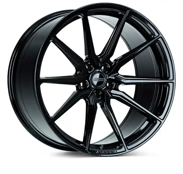 Same Day Shipping Vossen HF-3 24x10 / 5x130 / ET15 / Deep Face / 84.1 - Gloss Black Wheel