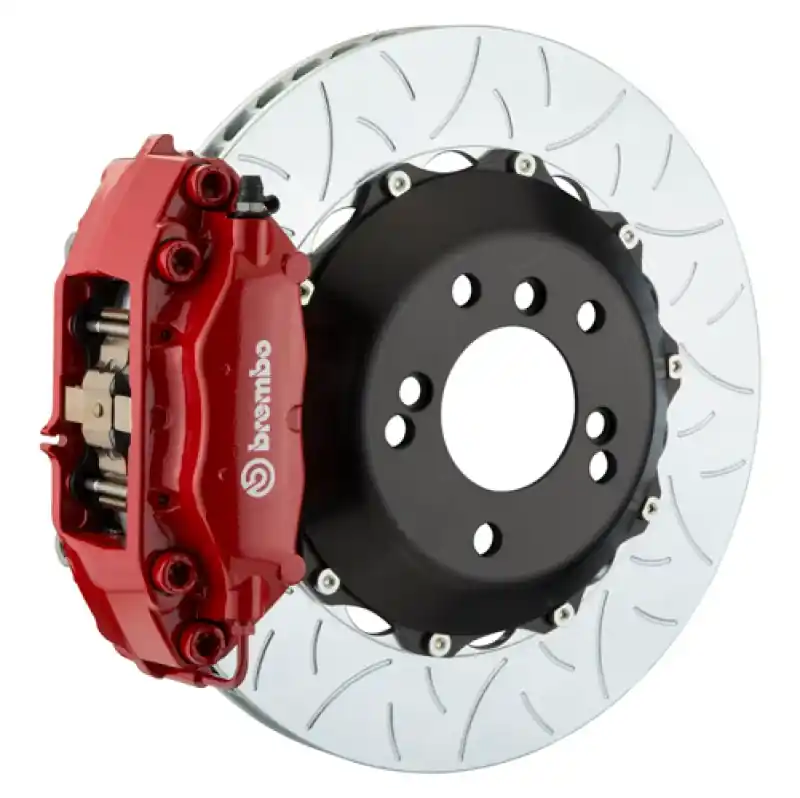 Hot Picks Brembo 06-11 GS300 Rear GT BBK 4 Piston Cast 2pc 345x28 2pc Rotor Slot — PMD Premier Motoring Development