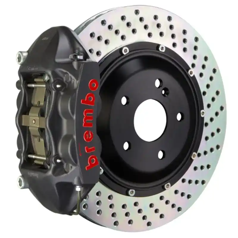 Best Choice Brembo 16-21 Land Cruiser (J200) Rear GTS BBK 4 Piston Cast 380x28 2pc — PMD Premier Motoring Development