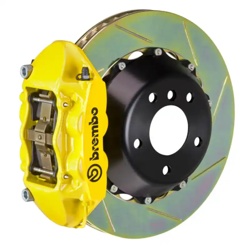 Buy Online Brembo 17 F150 Raptor Rear GT BBK 4 Piston Cast 380x28 2pc Rotor Slott — PMD Premier Motoring Development