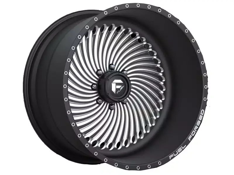 Secure Checkout Fuel Forged Machined Black FF01 Wheel DE0126608D45R | RealTruck