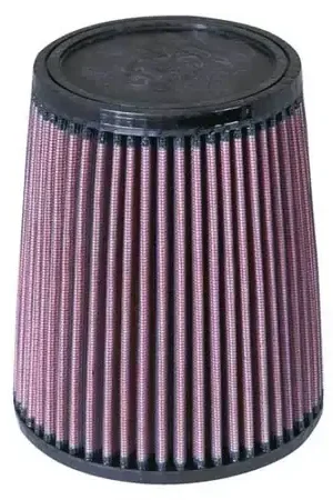 Buy Today K&N Universal Rubber Filter 2.75in Flange ID x 5.875in Base OD x 4.75in Top OD x 7in Height