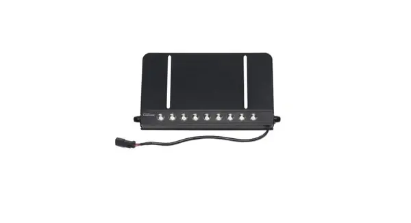 Budget Putco 07-18 Jeep Wrangler - License Plate Frame w/ 10in Luminix Light Bar 3600LM