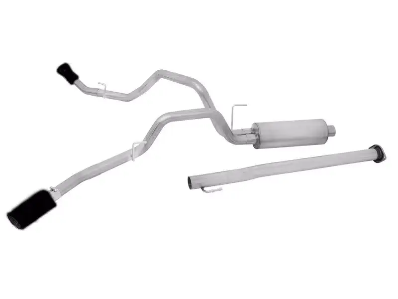 Express Delivery Gibson Performance Elite Black Exhaust System 69021B | RealTruck