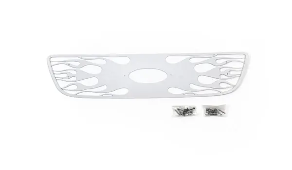 Crafted Putco 99-03 Ford F-150 (Bar Grille) w/ Logo CutOut Flaming Inferno Stainless Steel Grille
