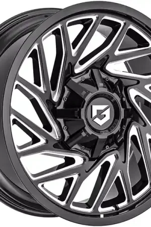 Weekend Sale Gear Off-Road Milled Gloss Black Sequence Wheel 769BM-8909718 | RealTruck