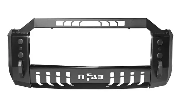Final Sale N-Fab HVM Bull Bar 19-23 Chevy 1500 - Tex. Black