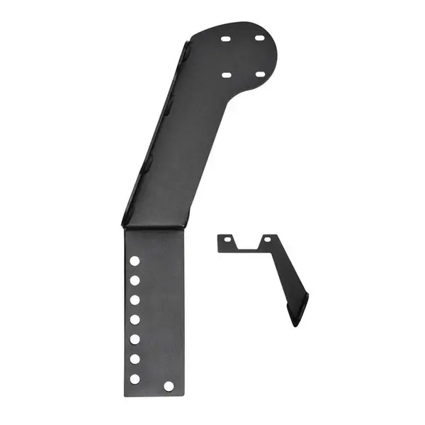Westin 07-18 Jeep Wrangler JK WJ2 3rd Brakelight / RotoPax Combo Mount - Textured Black Authentic