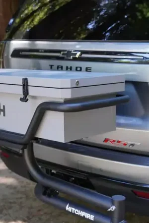 Hitchfire Field Box & Dual Swing Arm HFG01LKRBD | RealTruck High Quality