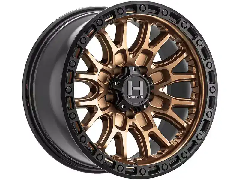 Fresh Stock Hostile Bronze Ridgecrest Wheel H135-1890655050Z | RealTruck