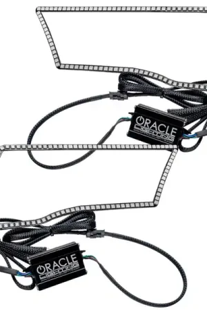 Authentic Oracle Dodge Ram Sport 09-18 LED Headlight Halo Kit - ColorSHIFT w/o Controller