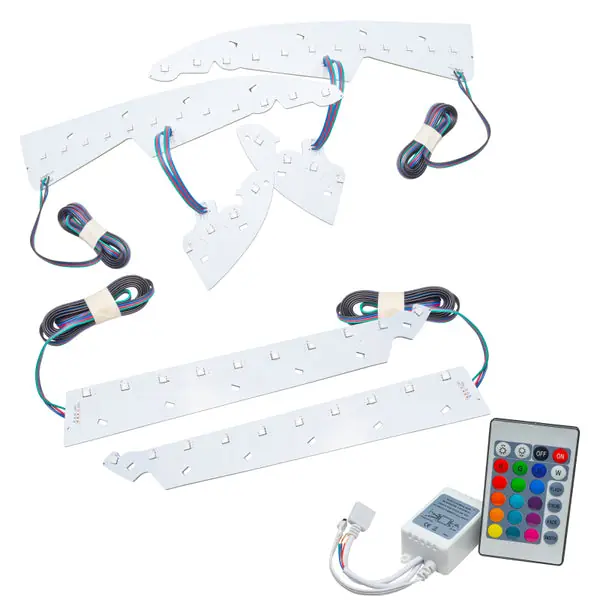 Oracle 14-15 GMC Sierra Headlight DRL Upgrade Kit - ColorSHIFT w/ Simple Controller One Day Deal