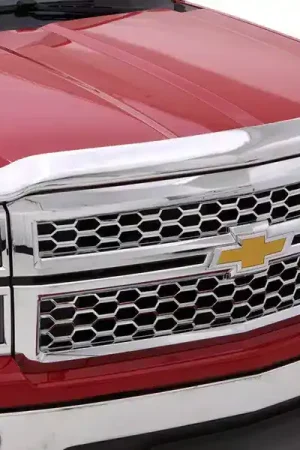 Free Returns Husky Liners Chrome Aeroskin Low Profile Hood Protector 2892067 | RealTruck