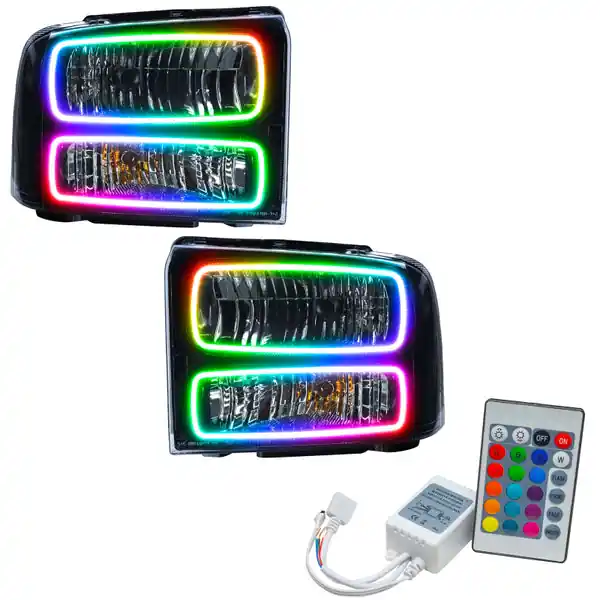 Deal Oracle 05 Ford Excursion SMD HL - Black - ColorSHIFT w/ Simple Controller