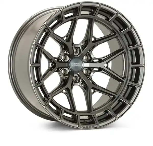 Latest Vossen HFX-1 24x12 / 8x165.1 / ET-44 / Ultra Deep -125.1 CB - Matte Gunmetal Wheel