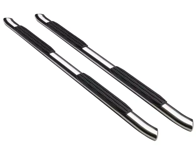 Buy Today Ionic 5" Stainless Curved Nerf Bars 411809P | RealTruck