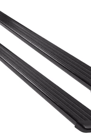 Ionic 61 Series Black Running Boards 611090&IAT-92080 | RealTruck Direct From Factory