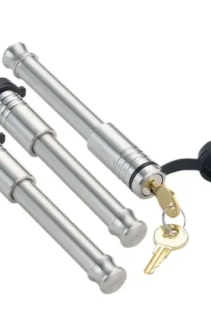 Gen-Y InfiniteRule (2) 5/8in x 3-1/8in Hitch Locks (1) 5/8in x 3-1/8in 2.5in Receiver Lock w/6 Keys Express Delivery