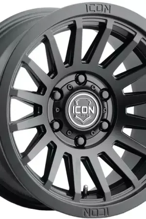 Icon Matte Black Recon SLX Wheel 3618909066SB | RealTruck Place Order