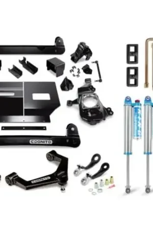 Cognito 20-24 Chevy/GMC Silv/Sierra 2500/3500 HD 2WD/4WD 4in Elite Lift Kit w/ King 2.5 RR Shocks Cheap