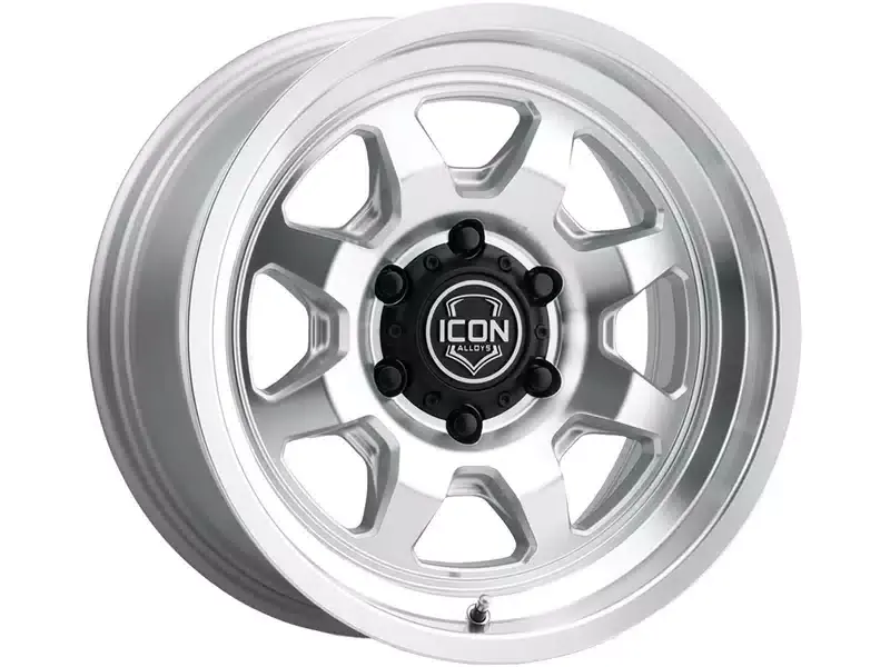 Super Sale Icon Machined Silver Nuevo Wheel 8117857345SM | RealTruck
