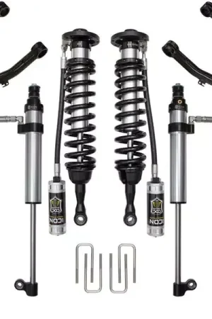 Free Shipping Icon 1" - 3" Adjustable Coilover Lift Kit K53029T | RealTruck