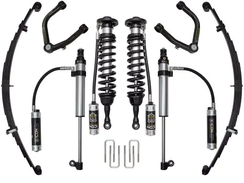 Free Shipping Icon 1" - 3" Adjustable Coilover Lift Kit K53029T | RealTruck